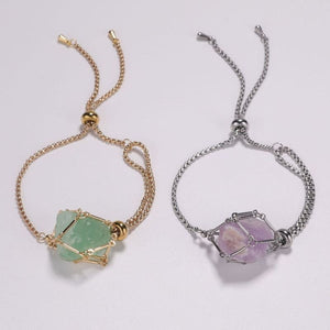 Bracelet Porte-Cristal Ulisaa : Équilibre et Énergie à Porter de main!