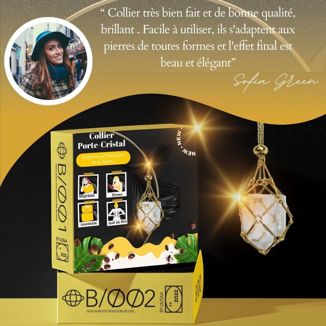 Ulisaa™ |Le Collier Porte-Cristal (Unisexe) [Édition Limitée] !