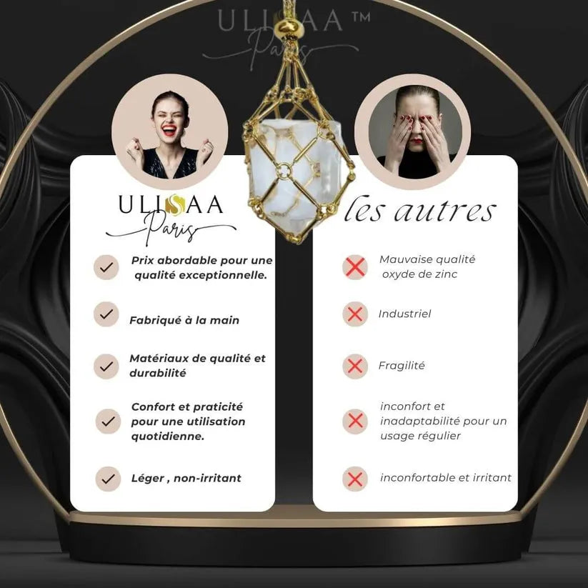 Ulisaa™ |Le Collier Porte-Cristal (Unisexe) [Édition Limitée] !